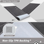 BEQHAUSE Dog Door Mat for Muddy Paws 32"x70" Dirt Trapper Absorbent Doormat Non - Image 4