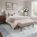 GENIMO 8x10 Area Rugs for Living Room, Machine Washable Non Slip Vintage Rugs - Image 2