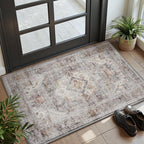 AMOAMI-2X3 Small Rug-Washable Rugs Entryway Mat Indoor-Soft Vintage Non Slip by AMOAMI