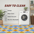 Checkerboard Large Area Rug 8x10 - Image 6