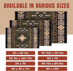 YHSF South West Native American Area Rug C318 - Image 5