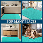 OLANLY Dog Door Mat for Muddy Paws 59x20, Absorbs Moisture and Dirt, Absorbent - Image 8