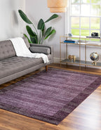 Rugs.com Angelica Collection Rug – 8' x 11' Violet Medium Rug Perfect - Image 4
