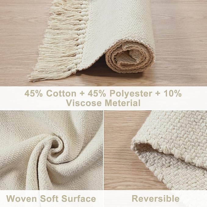 Collive Long Hallway Runner Rug 2.6' x 7', Washable Runners Indoor Entryway Rug - Image 3