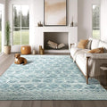 jinchan Moroccan 6x9 Area Rugs for Living Room by JINCHAN
