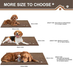 BEQHAUSE Dog Door Mat for Muddy Paws 24"x36" Dirt Trapper Absorbent Doormat Non - Image 7