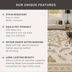 Boho Bathroom Rugs Non Slip Washable - Image 7