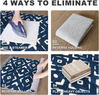 KILOCOCO Living Room Rug 5x7 Area Rug Printed Boho Washable Bedroom Rugs Non - Image 3