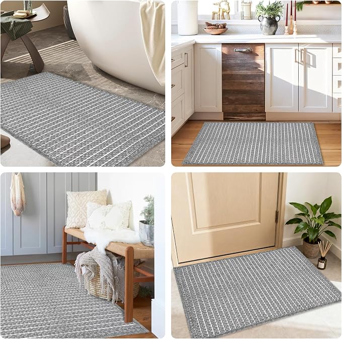 Grey Bathroom Rugs - Image 4