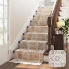 jinchan Runner Rug 2x8 Hallway Rug Kitchen Washable Runner Vintage Mat Retro - Image 8