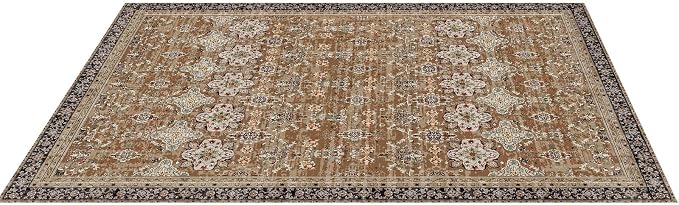 VEVOR 9 x 12 ft Area Rug Large Washable Rug Non-Slip and Tear-Resistant Soft - Image 9