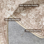 jinchan Round Rug 8ft Area Rug - Image 6