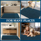 OLANLY Dog Door Mat for Muddy Paws 35x24, Absorbs Moisture and Dirt, Absorbent - Image 8