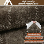 COSY HOMEER Plaid Door Mat 24" x 36", Dirt Trapper Entryway Rugs, Non-Slip - Image 4