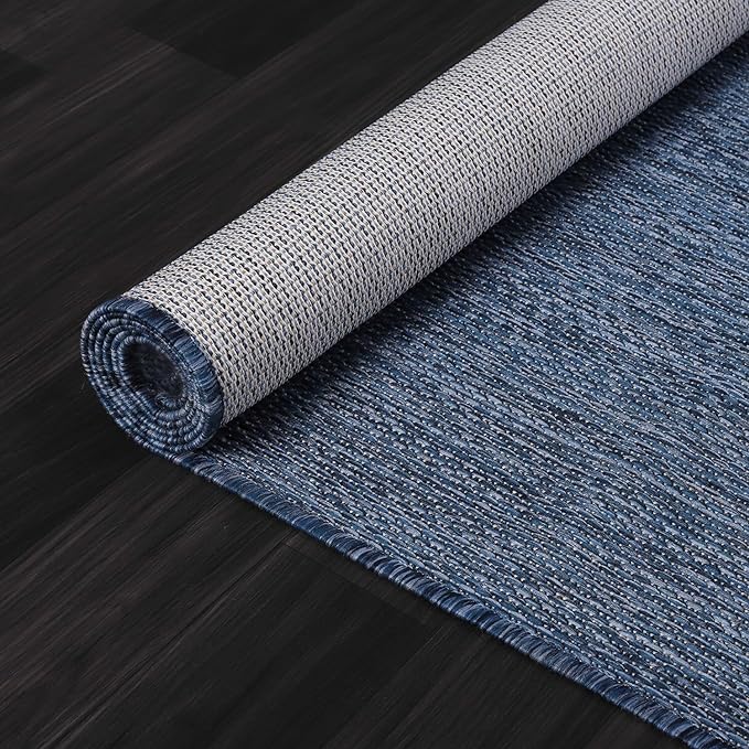 Beverly Rug Indoor Outdoor Rug 8x10, Washable Outside Carpet - Image 5