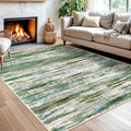 5x7 Modern Abstract Area Rug for Bedroom, Non-Slip Non-Shedding Rugs for Living by SiiloomRug