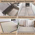 Door Mat 31"x47", Dirt Resistant and Absorbent, Non-Slip Rubber Backing Floor - Image 8