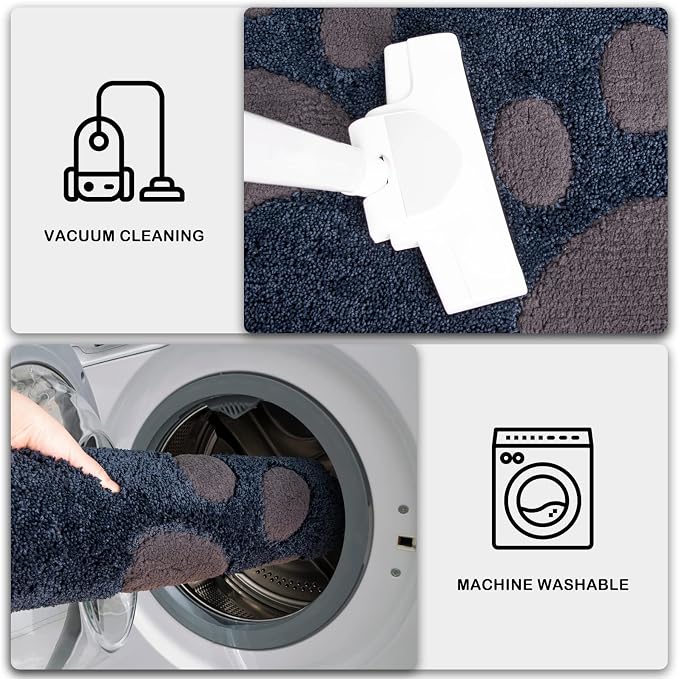 PURRUGS Dirt Trapping Door Mat 24" x 35.5", Non-Skid/Slip Machine Washable - Image 7