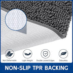 Chenille Absorbent Front Door Mat 72" x 36", Dog Door Mat - Image 4