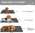 BEQHAUSE Dog Door Mat for Muddy Paws 24"x36" Dirt Trapper Absorbent Doormat Non - Image 7