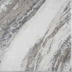 LUXE WEAVERS Lagos Collection 7983 Grey 6x9 Art Deco Area Rug - Image 6