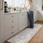 GENIMO 2x7 Area Rugs for Living Room, Machine Washable Non Slip Vintage Retro - Image 3