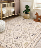 YIHOUSE 6x9 Washable Rug for Bedroom, Girls Dorm - Image 3