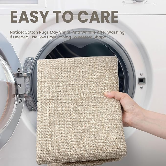 EARTHALL Washable Runner Rug 2x6 Ft Non Slip Runners - Image 3