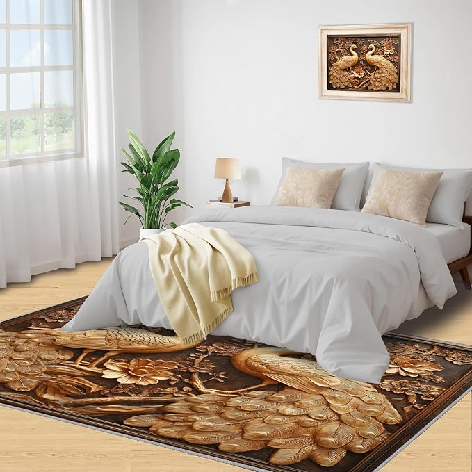 Peacock Rugs for Bedroom - Image 4