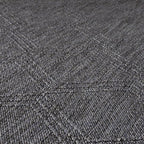 LUXE WEAVERS Modern Farmhouse Smoke 6x9 Washable Area Rug, Anti-Slip Diamond - Image 4