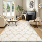 Lahome Moroccan 5x7 Area Rugs for Living Room Machine Washable Rug, Large by Lahome