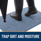 OLANLY Dog Door Mat for Muddy Paws 35x24, Absorbs Moisture and Dirt, Absorbent - Image 2