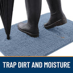 OLANLY Dog Door Mat for Muddy Paws 59x24, Absorbs Moisture and Dirt, Absorbent - Image 2