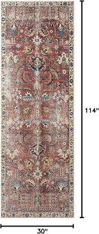 Loloi Chris Loves Julia Jules Collection JUL-01 Merlot/Multi 2'-6'' x 9'-6'' - Image 2