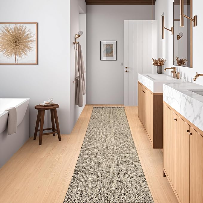 Collive Long Runner Rugs for Hallway 2.6x10, Washable Bathroom Rug Runners - Image 8