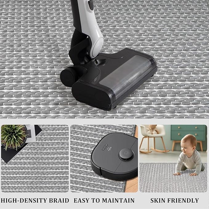 Grey Bathroom Rugs - Image 6