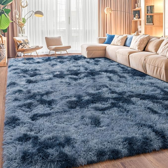 Extra Large Plush Rug High Pile Fluffy Rug - Image 2