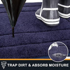PURRUGS Dirt Trapping Door Mat 24" x 59", Non-Slip/Skid Machine Washable - Image 3