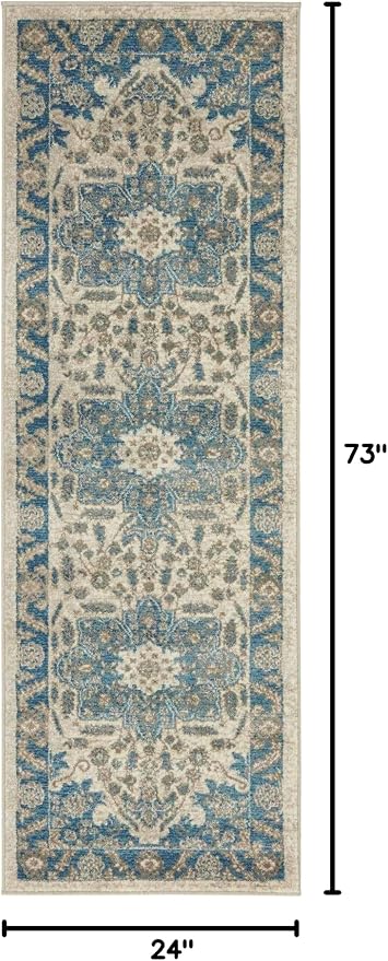 Unique Loom Salzburg Collection Classic Traditional Design Oriental Inspired - Image 2