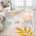 Lahome Pink Carpet for Living Room by Lahome
