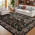 Rugcomf Vintage Paisley Rugs for Living Room 5'x7' by Rugcomf