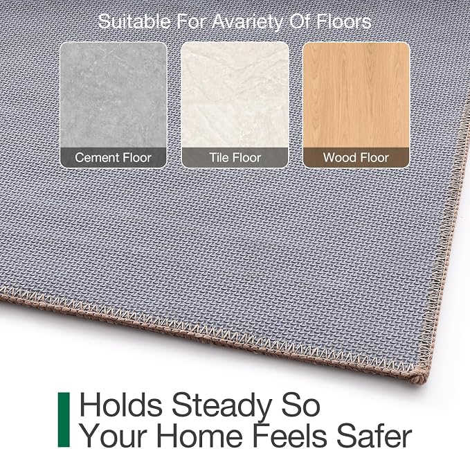 LUMI Door Mat Indoor Entrance 32"x48", Front Welcome Mat - Image 9