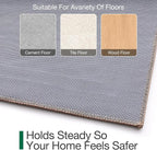 LUMI Door Mat Indoor Entrance 32"x48", Front Welcome Mat - Image 9