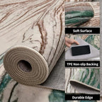 Ciicool Modern Abstract Area Rug 2x3 Washable Small Soft Entryway Rugs - Image 3