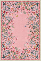 Wonnitar 2x3 Pink Bathroom Rugs Non Slip Washable, Floral Small Area Rugs - Image 8