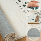 BESTSWEETIE 4x6 Area Rugs for Living Room Washable Moroccan Farmhouse Neutral - Image 2