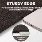EARTHALL Washable Area Rugs 6x9 Ft Non Slip Living Room Rugs Cotton Rubber - Image 2