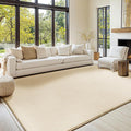 Shilucheng Wool Rug 4.7x7 Non-Slip, Blend 80% Wool and 20% Cotton Rugs by Shilucheng