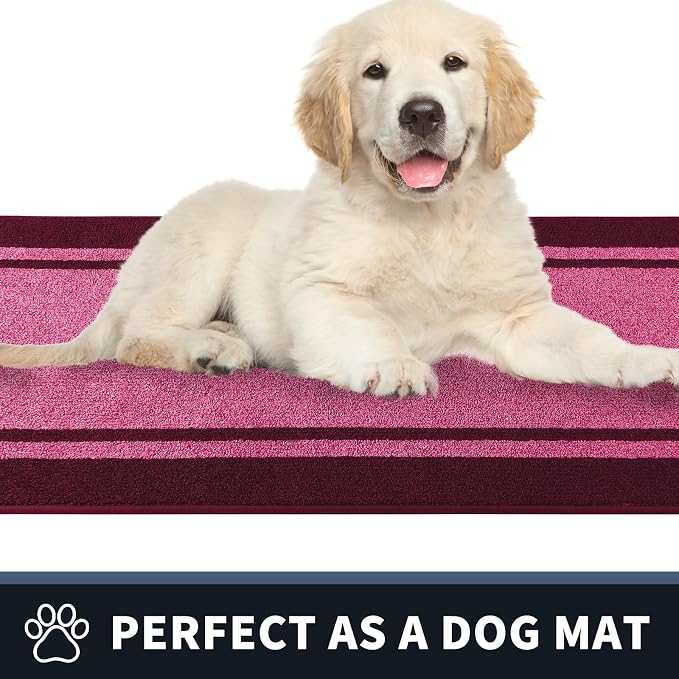 PURRUGS Dirt Trapping Door Mat 20" x 32", Non-Slip/Skid Machine Washable - Image 6