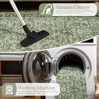 8x10 Washable Area Rugs Ultral Soft Non-Slip Stain Resistant Vintage Boho Large - Image 10